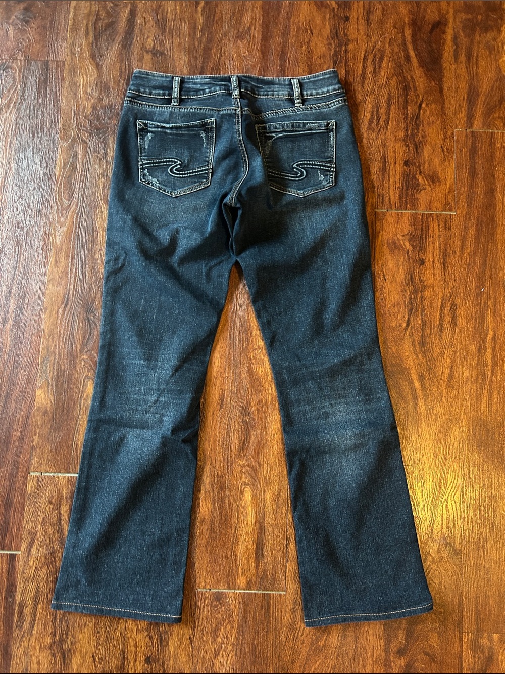 Silver Suki Dark Blue Women's Bootcut Jeans